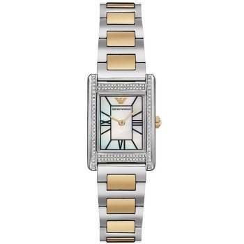 EMPORIO ARMANI Genni AR11642 Γυναικείο Ρολόι Two-Tone Ατσάλι