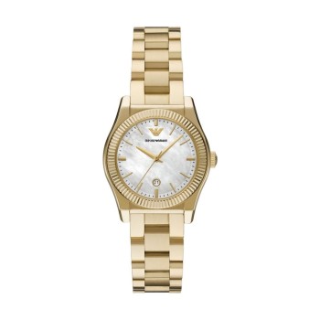 EMPORIO ARMANI Federica AR11657 Γυναικείο Ρολόι Χρονογράφος Χρυσό