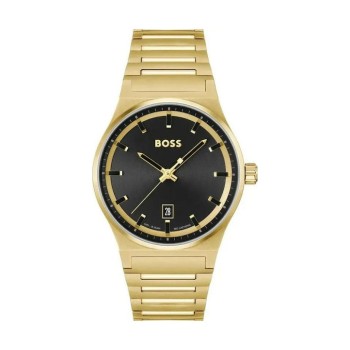 HUGO BOSS Candor 1514077 Ανδρικό Ρολόι Χρονογράφος Χρυσό Ατσάλι