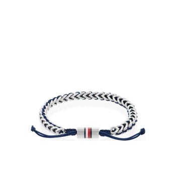 Tommy Hilfiger 2790511 Ανδρικό Βραχιόλι Κορδονι & Ατσάλι
