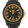 CAT Motion LZ11021127 Ανδρικό Ρολόι Μαύρο Λαστιχένιο Λουράκι