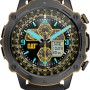 CAT E116021100 Ανδρικό Smartwatch Rugged Μαύρο-Κίτρινο