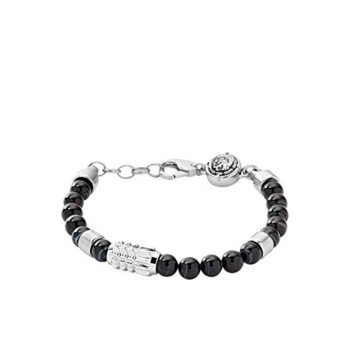 Diesel DX0847040 Ανδρικό Βραχιόλι Beads Agate