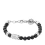 Diesel DX0847040 Ανδρικό Βραχιόλι Beads Agate