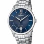 FESTINA F20425/2 Ανδρικό Ρολόι 42mm Ασημί Μπρασελέ