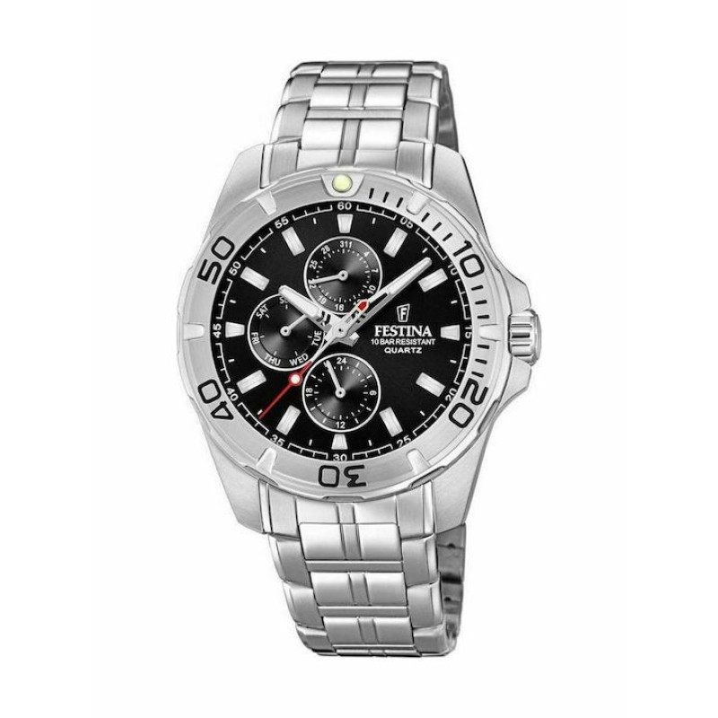 FESTINA Multifunction F20445/3 Ανδρικό Ρολόι Πολλαπλών Λειτουργιών