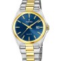 FESTINA Chronograph F20554/4 Ανδρικό Ρολόι Χρονογράφος Δερμάτινο Λουράκι
