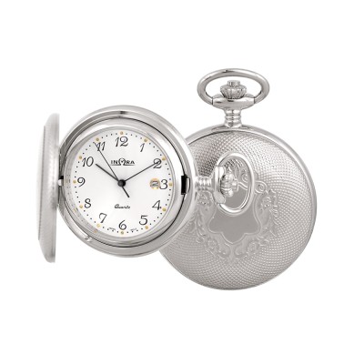 INΩRA Quartz Gold Metal Pocket Watch PI123