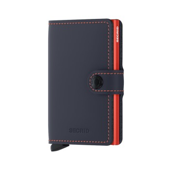 Πορτοφόλι Secrid Miniwallet Matte Nightblue & Orange