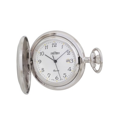 INΩRA Quartz Gold Metal Pocket Watch PI123