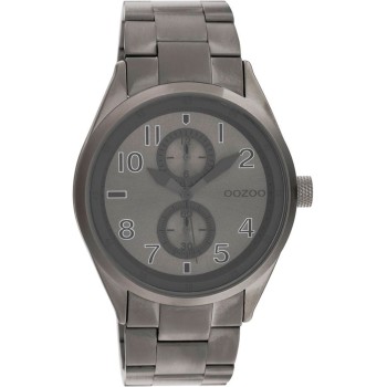 OOZOO Timepieces Summer Anthracite Metal Bracelet C10633