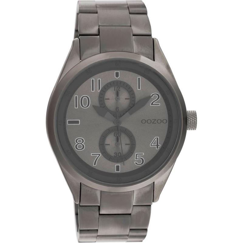OOZOO Timepieces Summer Anthracite Metal Bracelet C10633
