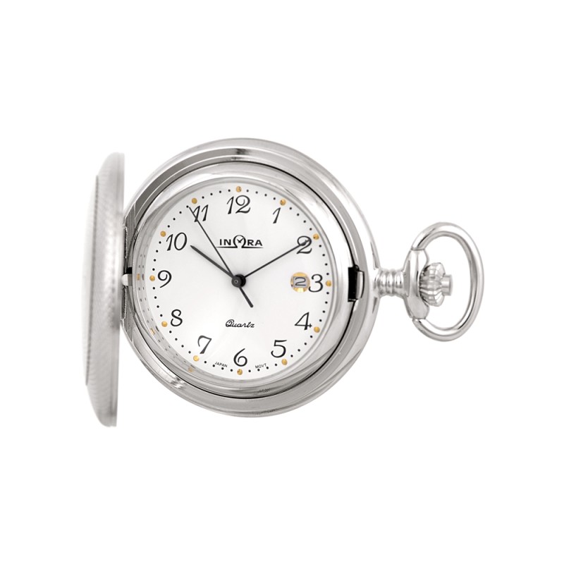INΩRA Quartz Gold Metal Pocket Watch PI123