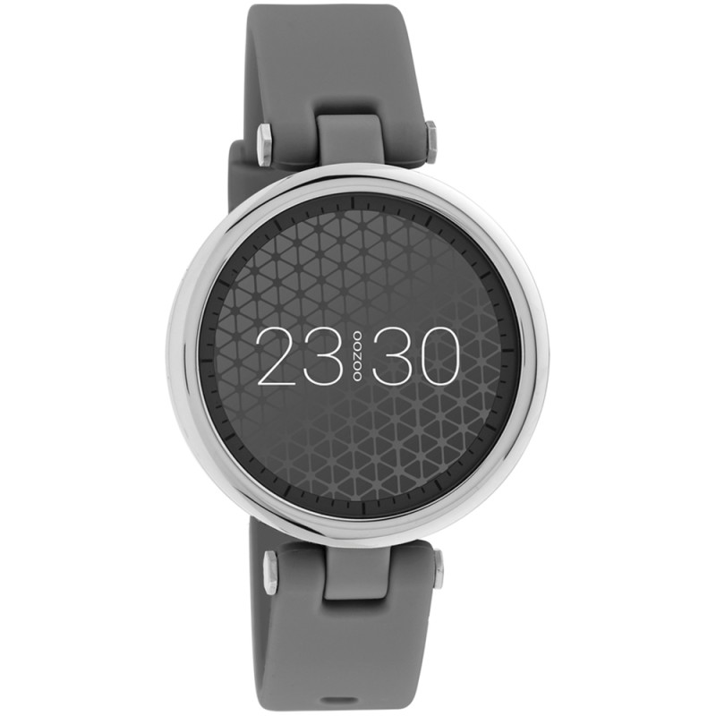 OOZOO Smartwatch Grey Rubber Strap Q00403