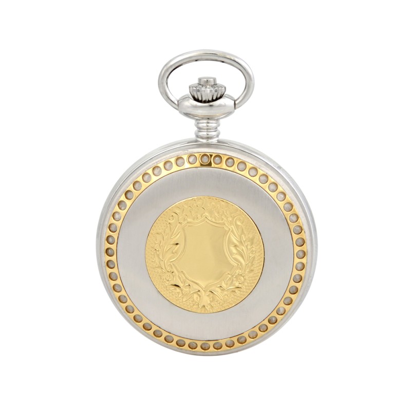 INΩRA Quartz Gold Metal Pocket Watch PI123