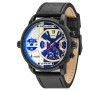 Police Taipan dual time black watch PL14833JSB/04