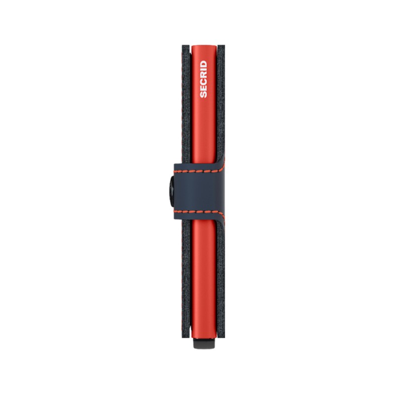 Πορτοφόλι Secrid Miniwallet Matte Nightblue & Orange