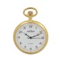 INΩRA Quartz Gold Metal Pocket Watch PI123