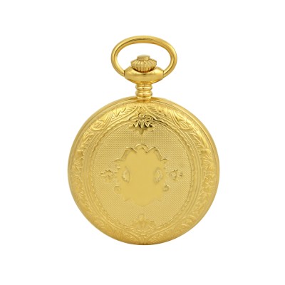 INΩRA Quartz Gold Metal Pocket Watch PI123