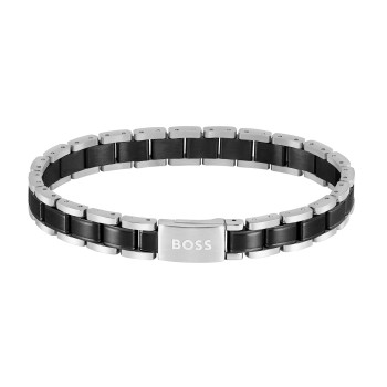 HUGO BOSS 1580665 Ανδρικό Βραχιόλι Ατσάλι Ασημί