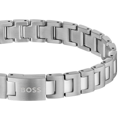HUGO BOSS 1580751 Ανδρικό Βραχιόλι Ατσάλι Ασημί