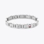 TOMMY HILFIGER Screws 2790393 Ανδρικό Βραχιόλι Ατσάλι Ασημί
