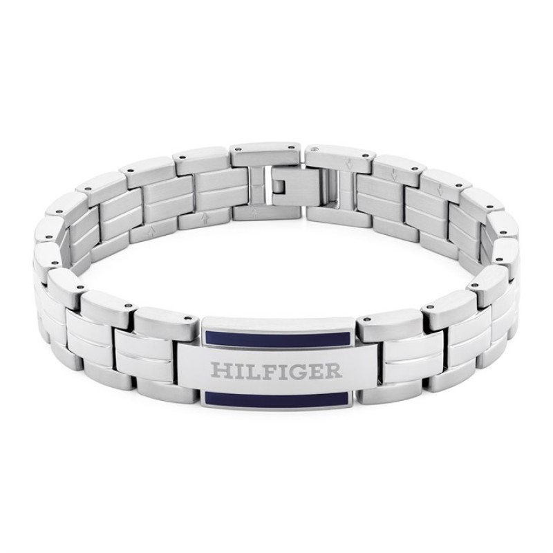 TOMMY HILFIGER Parker 2790600 Ανδρικό Βραχιόλι Ατσάλι Navy Blue