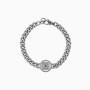 EMPORIO ARMANI EGS3041040 Ανδρικό Βραχιόλι Ατσάλι Ασημί