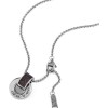 EMPORIO ARMANI EGS3134040 Ανδρικό Κολιέ Ασημί Αλυσίδα Ατσάλι