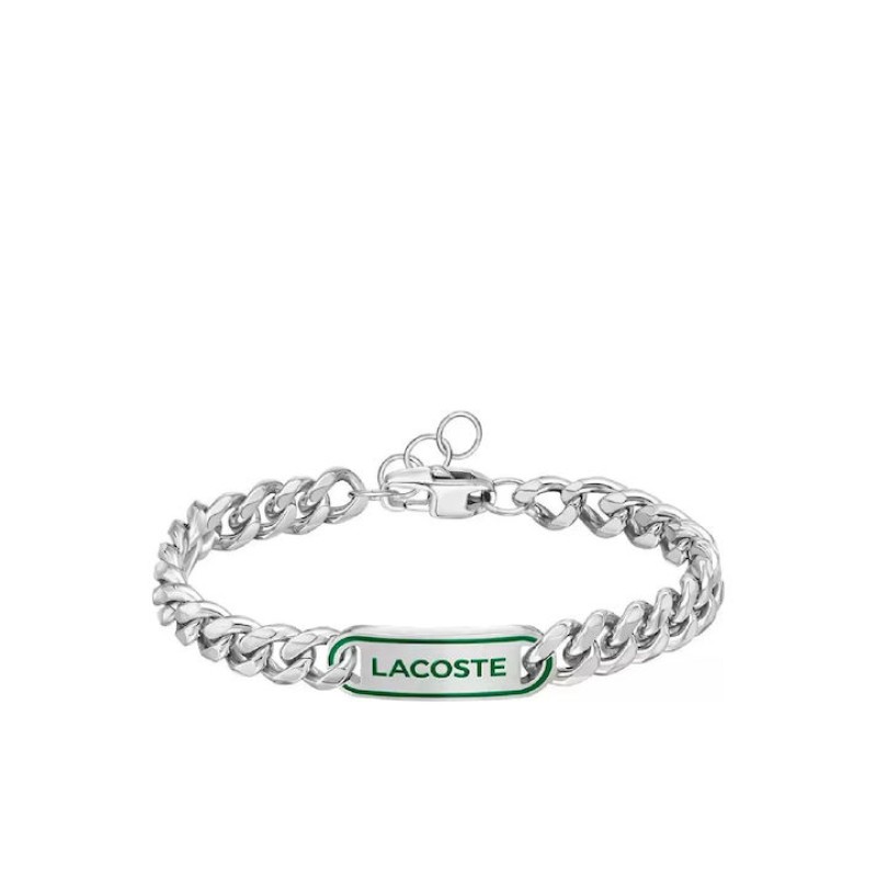 Lacoste District 2040224 Ανδρικό Βραχιόλι Ατσάλι