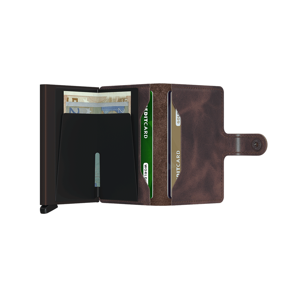 Πορτοφόλι Secrid Miniwallet Vintage Chocolate