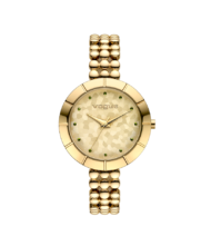 Γυναικείο ρολόι VOGUE της σειράς Grenoble με κωδικό 610542, από ανοξείδωτο ατσάλι φτιαγμένη η κάσα του, όπως και το μπρασελέ του.