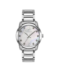 Vogue Γυναικείο Ρολόι, SORENTO, 611281. Γυναικείο ρολόι Vogue με Ιριδίζον Λευκό φίλντισι χρώμα καντράν και ασημί χρώμα μπρασελέ.