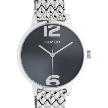 OOZOO Timepieces Ladies 38mm Metallic Bracelet C10921 ρολόι με μαύρο χρώμα καντράν, χρυσό μπρασελέ και κάσα με διάμετρο 38 millimeters.
